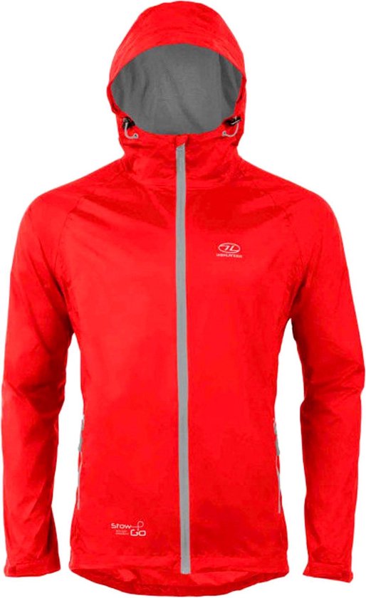 Imperméable Highlander Stow & Go Taille M - rouge