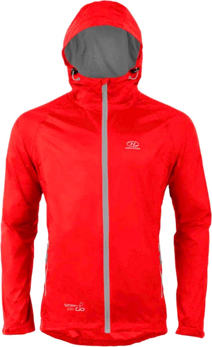 Highlander Stow & Go Regenjas - Maat XS - Mannen - rood