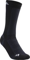 Craft Warm Mid Sock Zwart/Wit maat 34/36