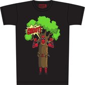 Deadpool as Groot shirt Size XL