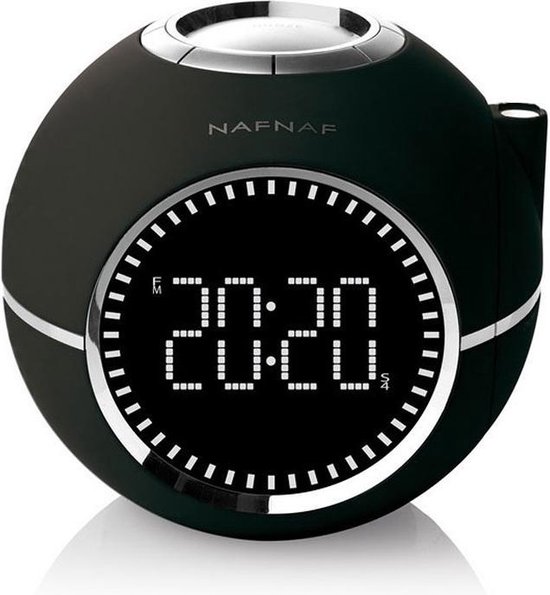 aankomst hamer prototype NAF NAF DNI013BLA Wekkerradio met tijdprojectie | bol.com