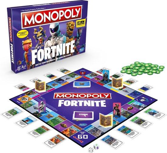 Thumbnail van een extra afbeelding van het spel Monopoly Fortnite (Eng /Nl Handleiding)