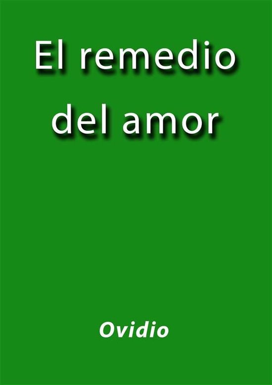 El remedio del amor - cover
