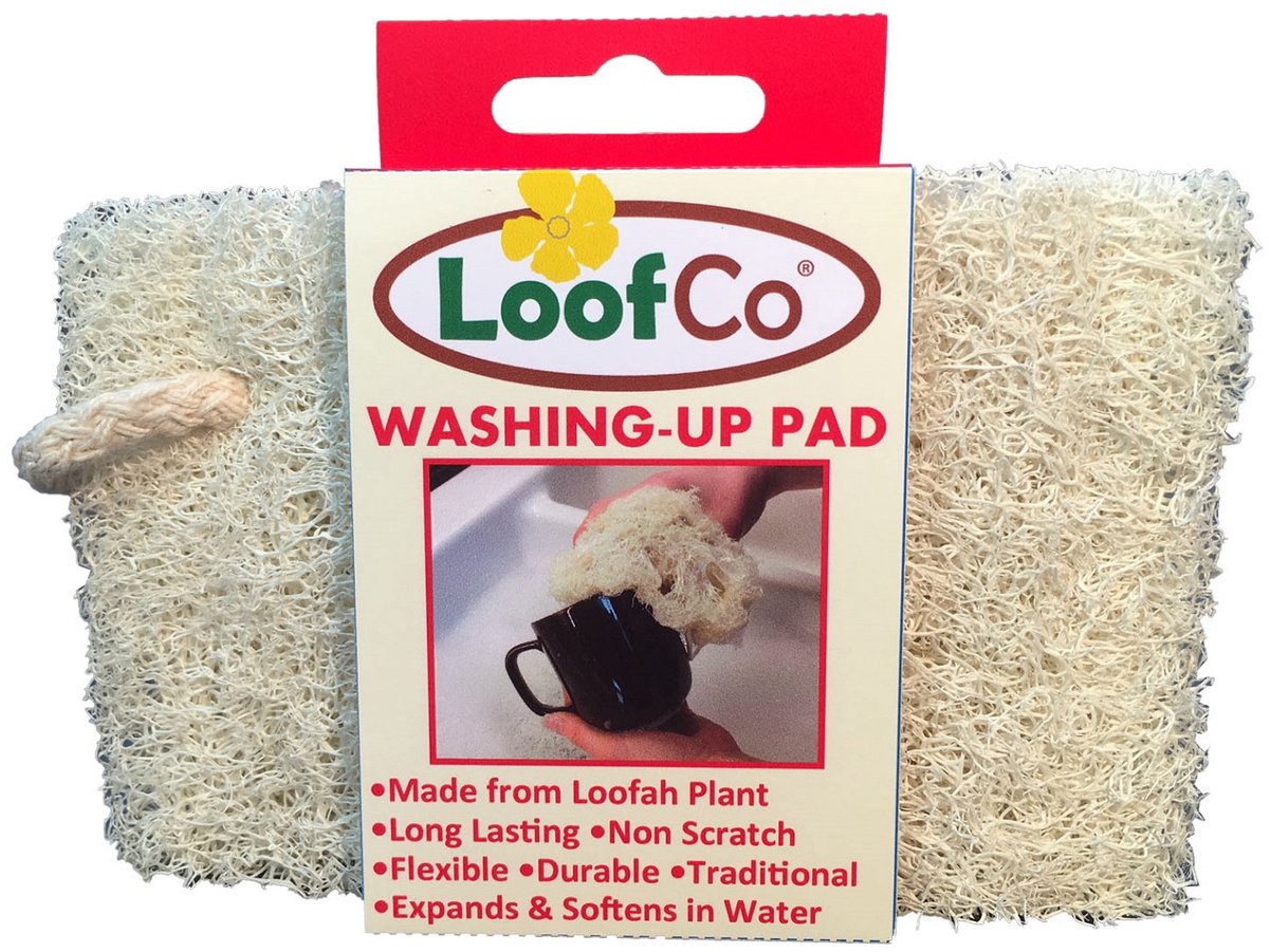 Afwas spons Loofah 1 stuk