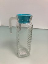 Waterkan - Glas - Blauw