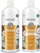 Inoar Coconut Shampoo & Conditioner 1000 ML - Onderhoud keratine behandeling