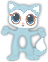 Bijtketting - Kauwketting - Cartoon Kat - Kitty Cat - Blauw