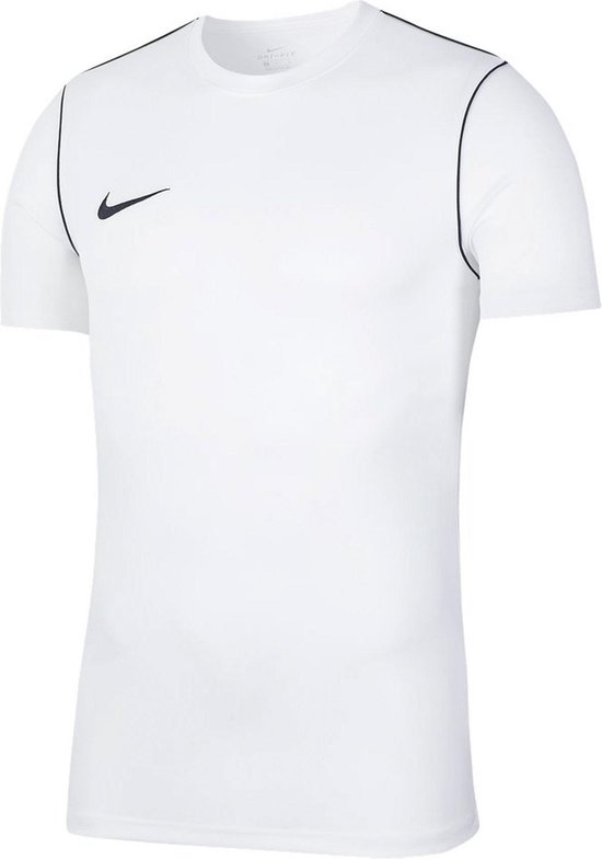 Nike Park 20 SS Sportshirt - Maat 128 - Unisex - wit/zwart