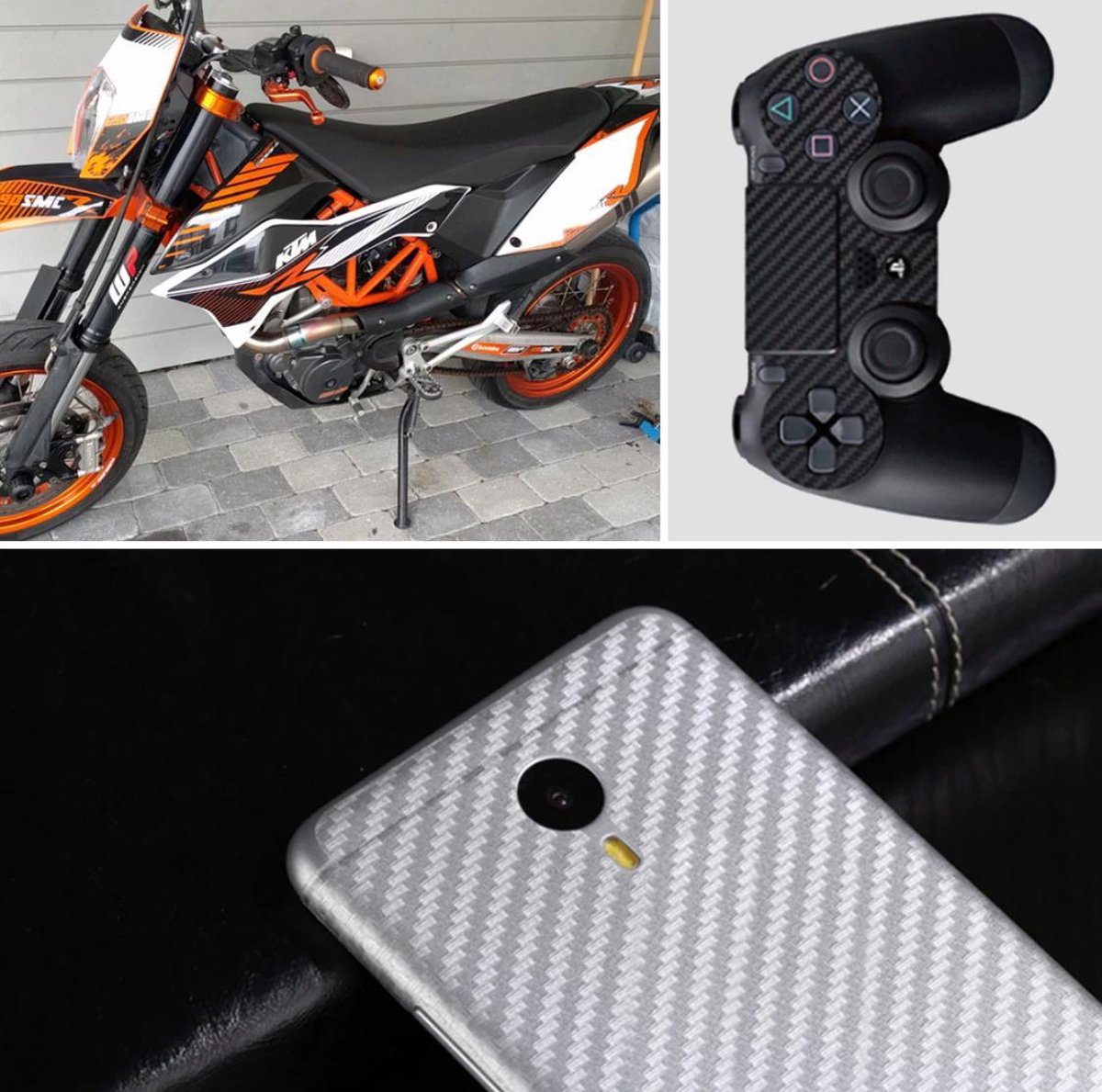 Koolstofvezelfolie, autosticker, wrap-folie, doe-het-zelf, -carbon-autodeurrandbescherming, beschermende, krasbestendige sticker voor dashboard, bumper, kofferbakdeksel