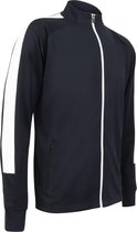 Senvi Sports Knitted Tracksuit Jacket - Blauw-Wit - XL