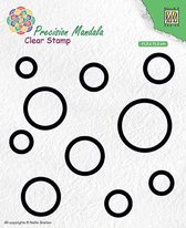 MANCS003 Precision Mandala Clear stamps Circles - stempel Nellie Snellen - cirkels