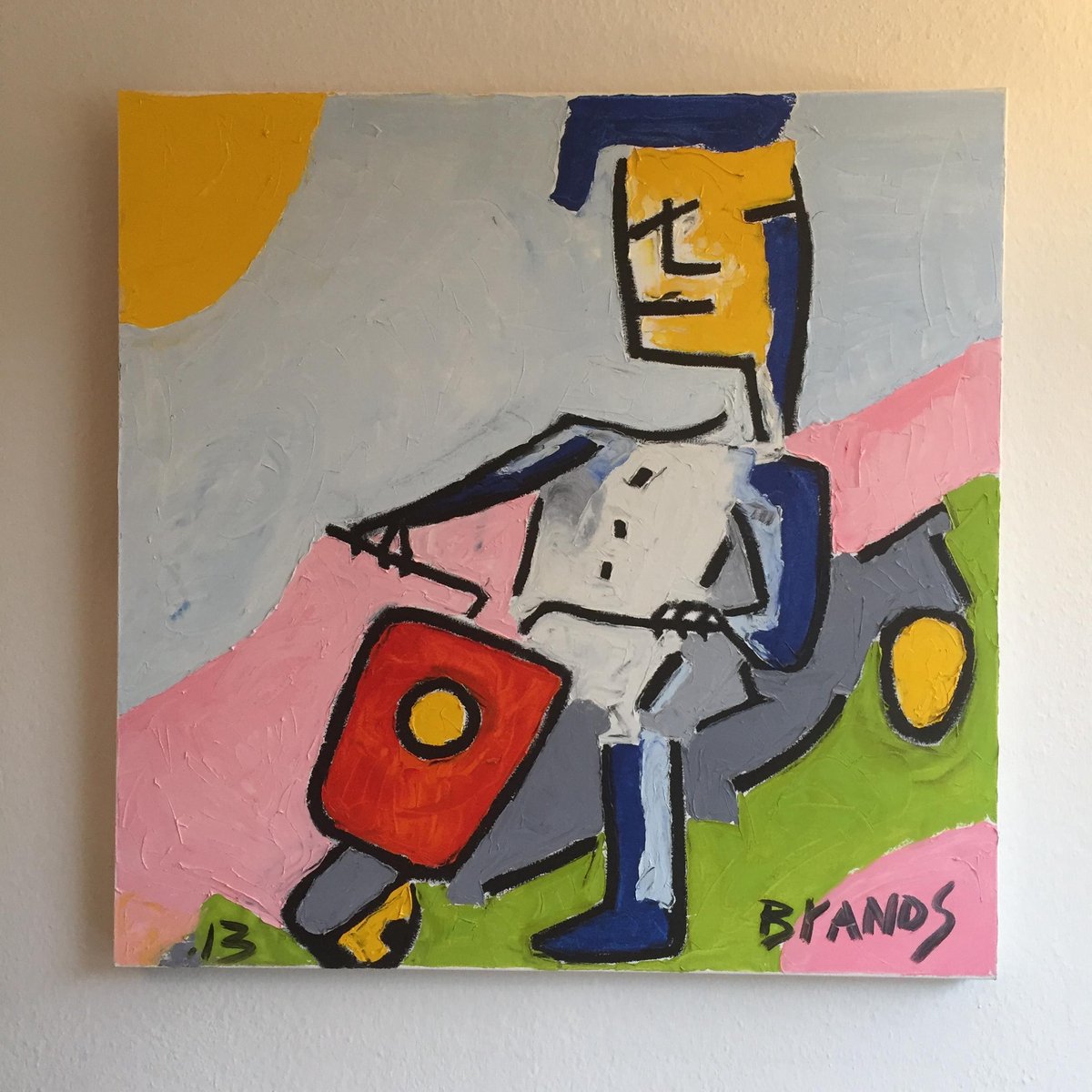 Modern schilderij FREEDOM IS ALL I NEED  Jim Brands