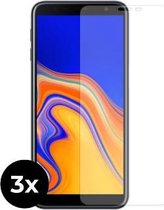 3x Tempered Glass screenprotector - Samsung Galaxy J6 Plus