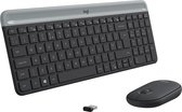 Logitech MK470 - Toetsenbord RF Draadloos - QWERTY - Deens, Fins, Noors, Zweeds / Grafiet