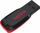 Bol.com SanDisk Cruzer Blade | 128 GB | USB 2.0A - USB Sick aanbieding