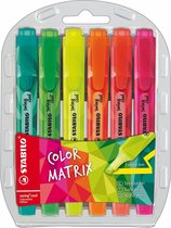 STABILO swing cool Colormatrix - Etui 6 stuks