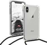 Telefoon hoesje met nek koord lanyard voor Apple iPhone X telefoontasje crossbody