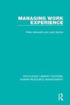 Routledge Library Editions: Human Resource Management - Managing Work Experience