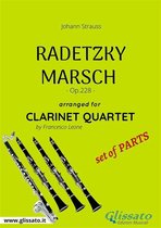 Radetzky Marsch - Clarinet Quartet set of PARTS