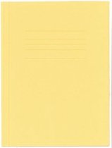 Kangaro dossiermap - folio - 240 grams recycled karton - geel - 210407