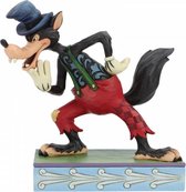 Figurine Disney Traditions Je soufflerai et je soufflerai Big Bain Wolf 16cm