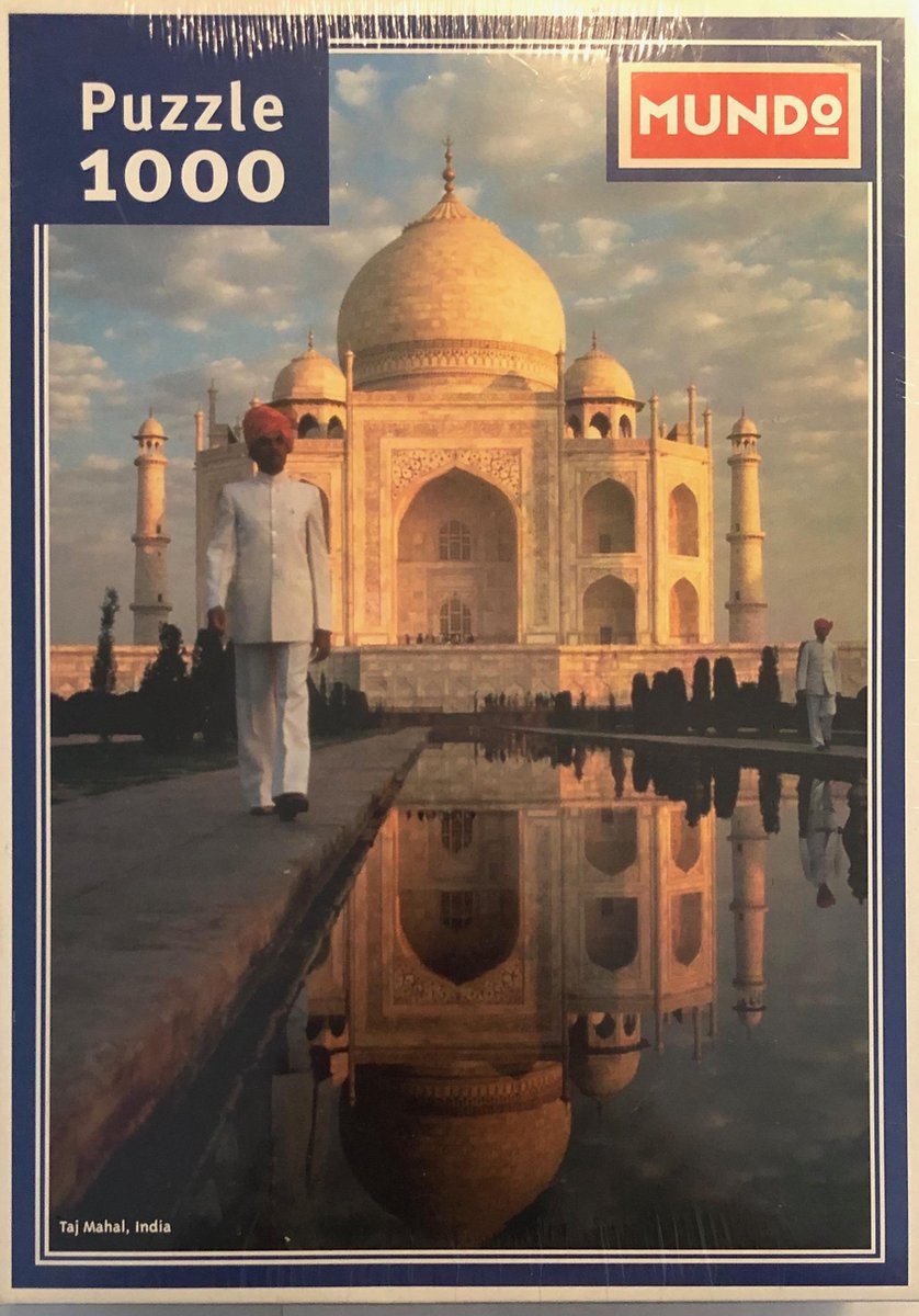Mundo legpuzzel - Taj Mahal 1000 stukjes