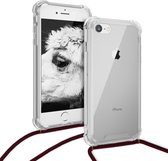 Telefoonhoes met koord voor Apple iPhone 7 8 telefoontasje crossbody