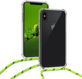 Telefoonhoes met koord voor Apple iPhone XS telefoontasje crossbody