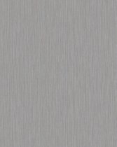 Structuur behang Profhome VD219135-DI vliesbehang hardvinyl warmdruk in reliëf gestempeld in used-look glanzend zilver beigegrijs 5,33 m2