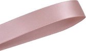 Satijn Lint 16mm (1,6cm) | Satijnlint | Antiek Roze (164) | Luxe Dubbelzijdige Kwaliteit | Cadeau Lint | Kerstlint | Rol van 22,85 Meter