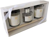 Huisparfum Aroma gift set - Geurset - White Tea