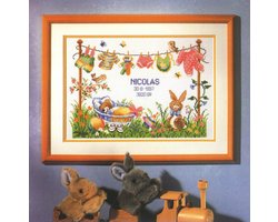 borduurpakket 70.456 waslijn in lentezonnetje, geboorte