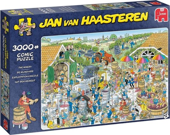 Jan van Haasteren De Wijnmakerij puzzel - 3000 stukjes | bol.com