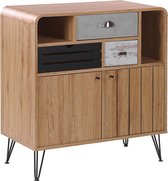 Beliani KYLE - Sideboard - lichte houtkleur - vezelplaat