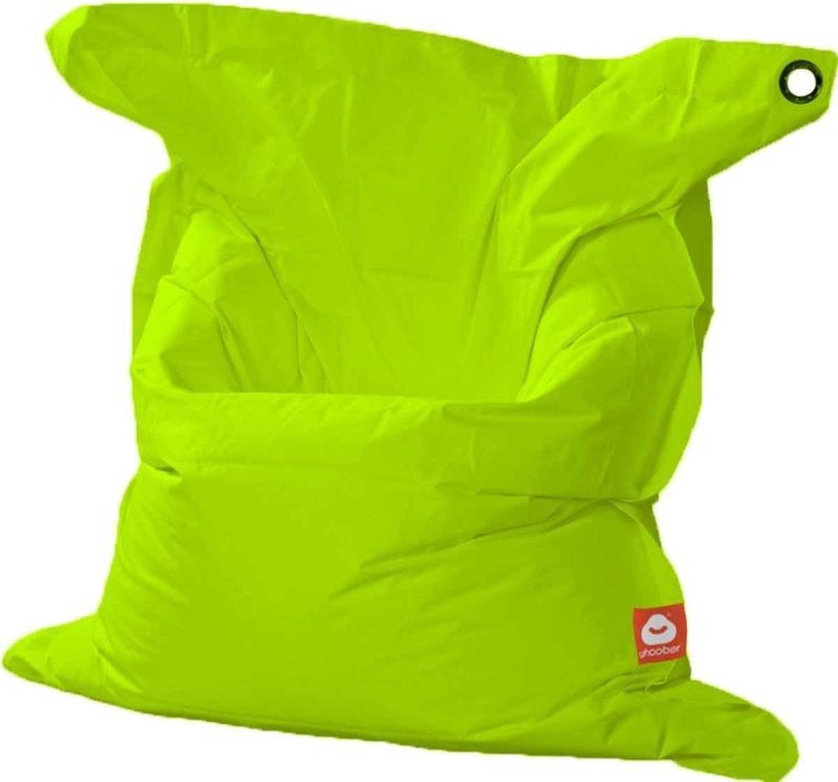 Whoober rechthoek zitzak St. Tropez XL outdoor limoen groen - Wasbaar - Voor binnen en buiten
