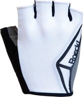 Roeckl Biel Fietshandschoenen Unisex - Wit / Zwart - Maat S/M