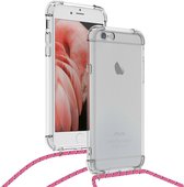 Telefoonhoes met koord voor Apple iPhone 6 6S telefoontasje crossbody