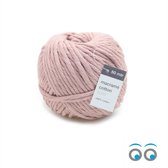 50 meter Macramé touw - Oud roze