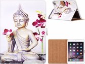 iPad Air Boeddha & Bloem Design Booktype Kunstleer Hoesje Met Pasjesruimte