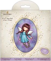 Gorjuss: 6 x 6 Paper Pack (32pk) - Santoro - Bound For Heaven (GOR 160904)