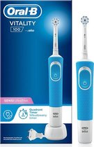 Oral-B Vitality 100 Sensi Ultrathin - Elektrische Tandenborstel - blauw