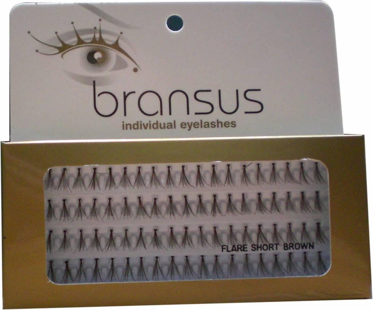 Wimperverlenging Flairs Short Brown, nepwimpers