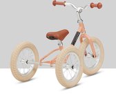Veloretti Tricycle loopfiets - Driewieler 12 inch - Roze - 1.5-4 jaar