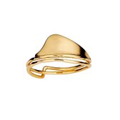 Goud Plated Shark Ring