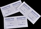 50x alcohol pads Alkotip Doekjes - Alcohol doekjes 50 stuks -voor beeldscherm, tablets, brillen, handen