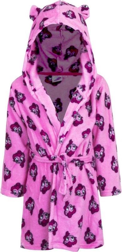 vloot halfrond afdeling My Little Pony fleece badjas roze met capuchon voor kinderen - Roze  ochtenjas met... | bol.com