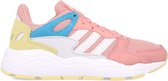 adidas Crazychaos  Sneakers - Maat 35.5 - Unisex - roze/wit/blauw/geel