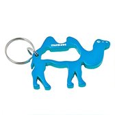 Munkees Flesopener Kameel 6,5 Cm Staal Blauw