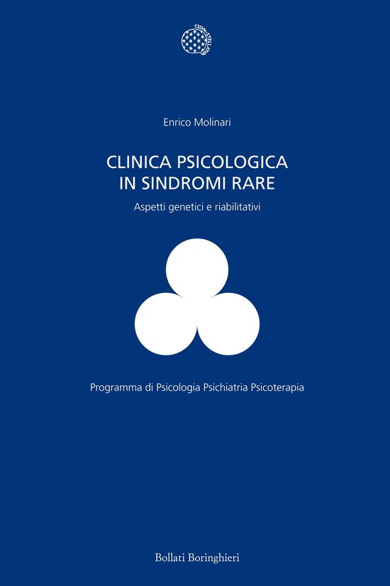Clinica psicologica in sindromi rare - cover