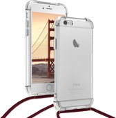 Telefoonhoes met koord voor Apple iPhone 6 6S telefoontasje crossbody